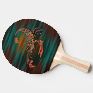 Raquete De Ping Pong Sombras Dançantes Do Rei Escorpião