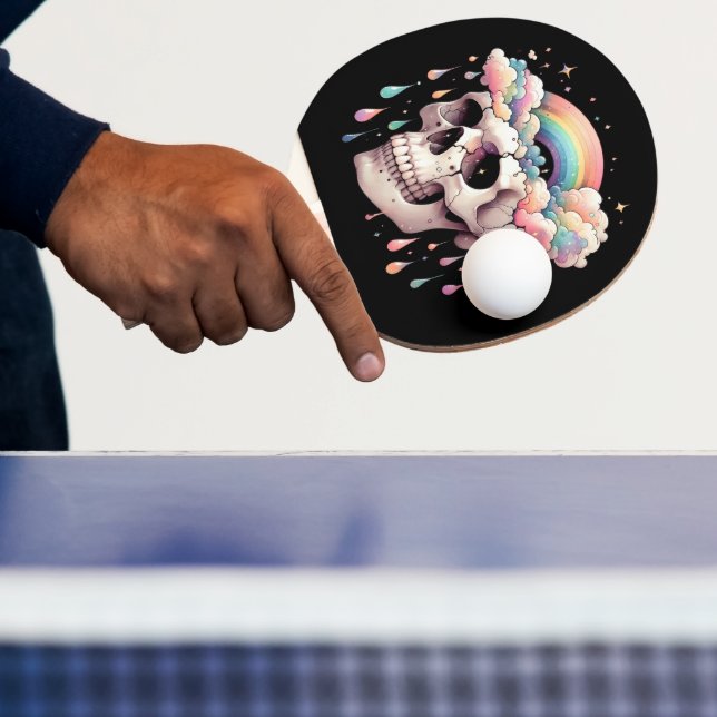 Raquete de Ping Pong Sonhos Arco-íris (Insitu)