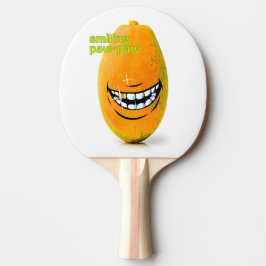 Raquete De Ping Pong Sorriso Pawpaw conheceu 'n Goue Tand