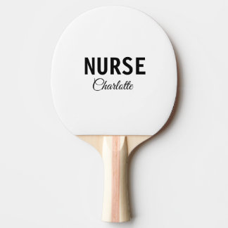 Raquete De Ping Pong Sou enfermeiro especialista em medicina adicione s