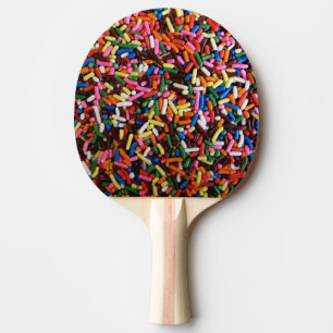 Raquete De Ping Pong Sprinkles de chocolate