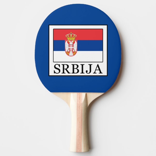 Raquete De Ping Pong Srbija (Frente)