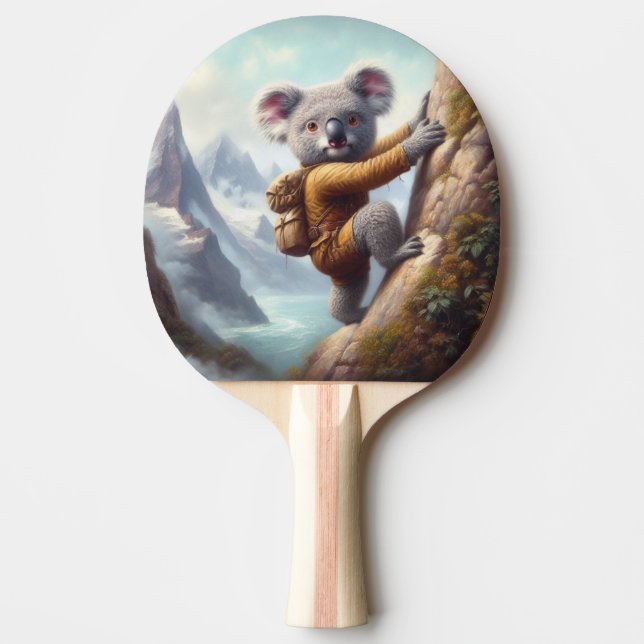 Raquete De Ping Pong Subida de Montanha Koala (Frente)