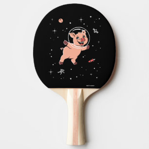 Raquete De Ping Pong Suínos No Espaço