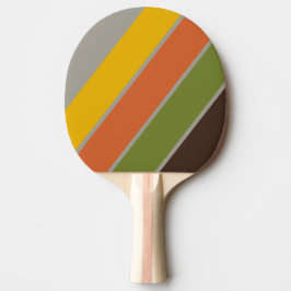 Raquete De Ping Pong Sunset Clover Listras Ousadas