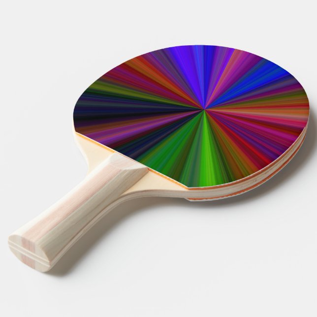 Raquete De Ping Pong super couleurs (Verso inclinado)