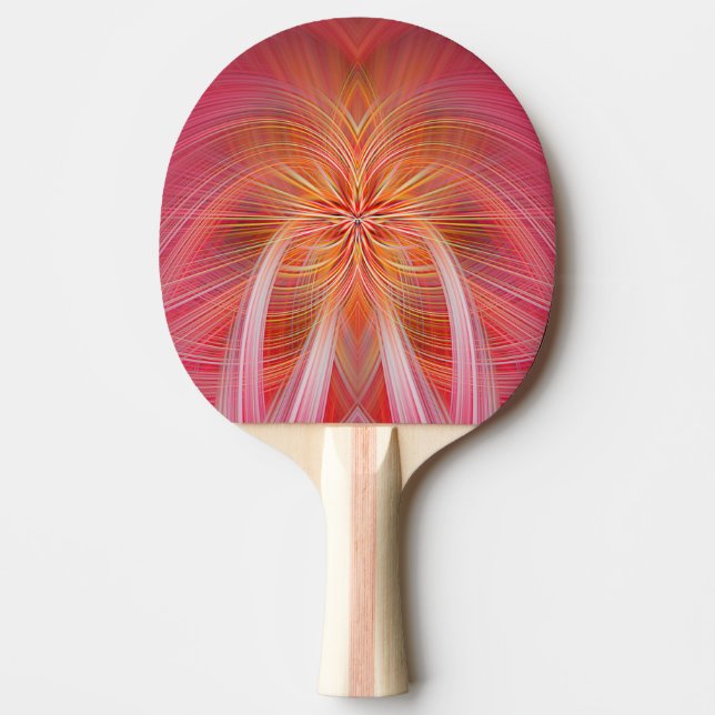 Raquete De Ping Pong Sussurros Rosa (Frente)