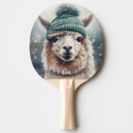 Raquete De Ping Pong Sweet Winter Alpaca, personalizado