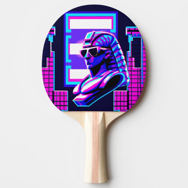Raquete De Ping Pong Synthwave Pharaoh (Frente)
