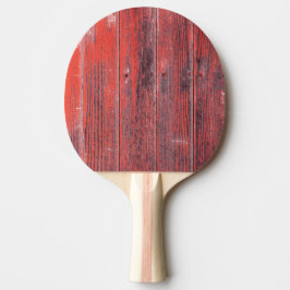 Raquete De Ping Pong Tábuas de Celeiro Desgastadas Simples