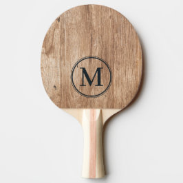 Raquete De Ping Pong Tábuas de Madeira Flutuante Monograma