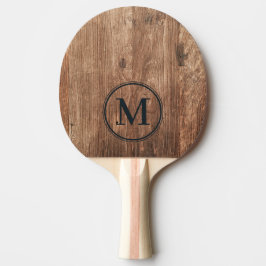 Raquete De Ping Pong Tábuas de Madeira Flutuante Monograma