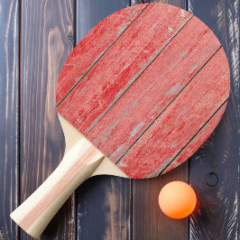 Raquete De Ping Pong Tábuas do Celeiro Vermelho