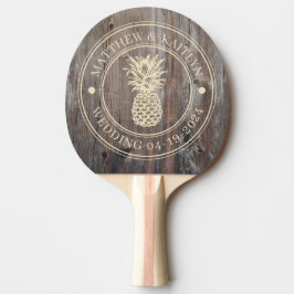 Raquete De Ping Pong Tábuas Gastas de Abacaxi Nomes de Casamento