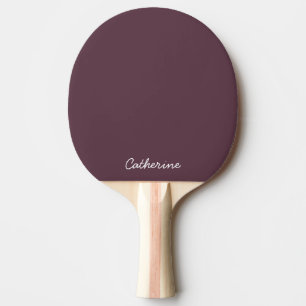 Raquete De Ping Pong Tampa de Ping Pong Personalizada Marrom Ameixa Esc