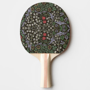 Raquete De Ping Pong Tapeçaria Floral William Morris Blackthorn