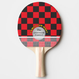 Raquete De Ping Pong Tênis de Mesa, Jogos Familiares, Tabuleiro de Dama