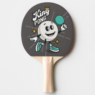 Raquete De Ping Pong Tênis do Rei Pong