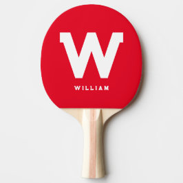 Raquete De Ping Pong Tênis Vermelho Mesa Personalizado Moderno