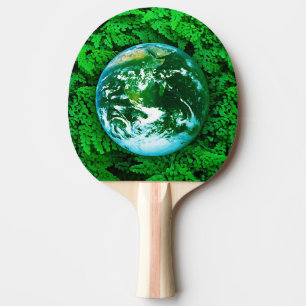 Raquete De Ping Pong Terra Verde - consciência ecológica