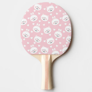 Raquete De Ping Pong Teste padrão 2 do amor