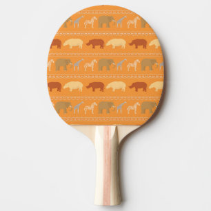 Raquete De Ping Pong Teste padrão africano