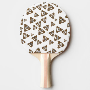 Raquete De Ping Pong Teste padrão bonito engraçado de Emoji do