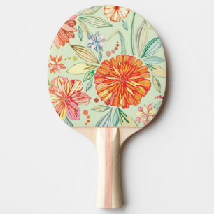 Raquete De Ping Pong Teste padrão com ásteres
