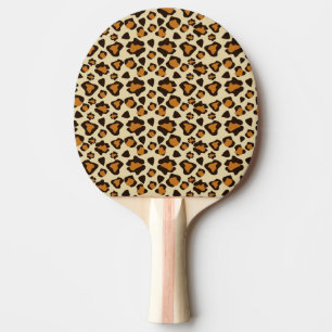 Raquete De Ping Pong Teste padrão da pele da chita