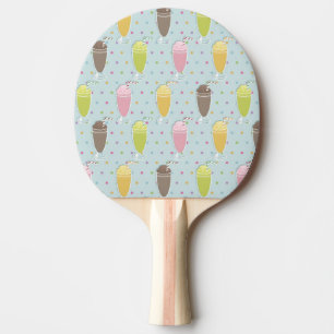Raquete De Ping Pong Teste padrão do batido