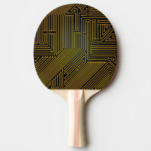 Raquete De Ping Pong Teste padrão do conselho de circuito do computado