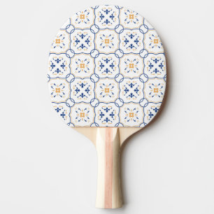 Raquete De Ping Pong Teste padrão floral