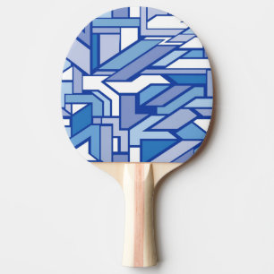 Raquete De Ping Pong Teste padrão geométrico 2
