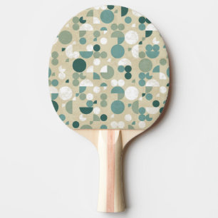 Raquete De Ping Pong Teste padrão retro abstrato
