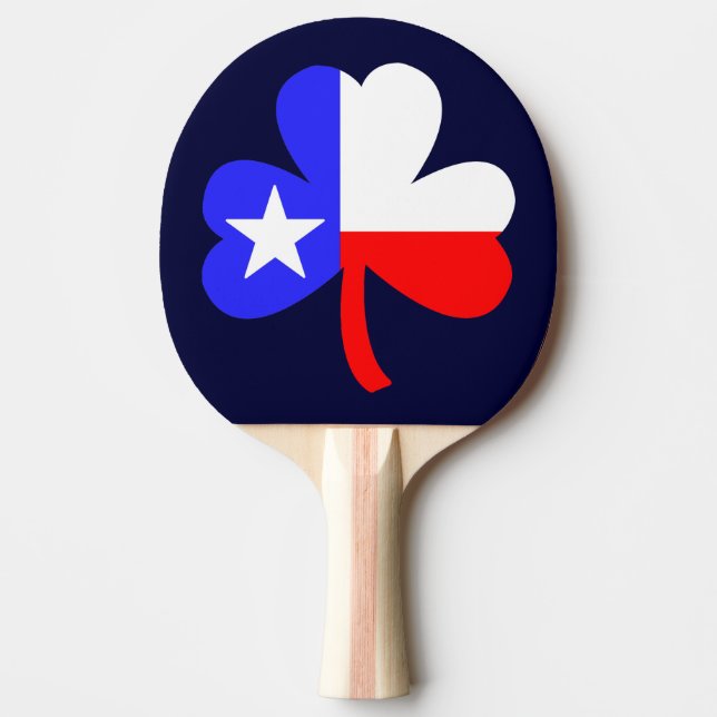 Raquete De Ping Pong Texas Shamrock (Frente)
