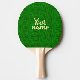 Raquete De Ping Pong textura de grama verde de um campo de futebol