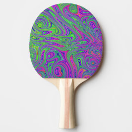 Raquete De Ping Pong texturas psicodélicas