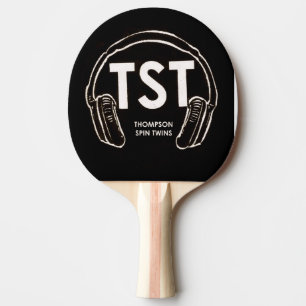 RAQUETE DE PING PONG THOMPSON SPIN TWINS (MERCHANDISE OFICIAL) TOUR
