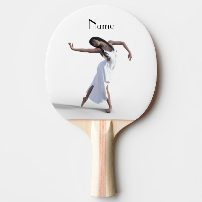 Raquete De Ping Pong Thunder_Cove do Dançarino Branco (Frente)