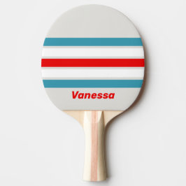 Raquete De Ping Pong Thunderbird Através de Listras com Nome