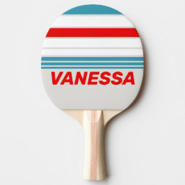 Raquete De Ping Pong Thunderbird Horizon Striping com Nome