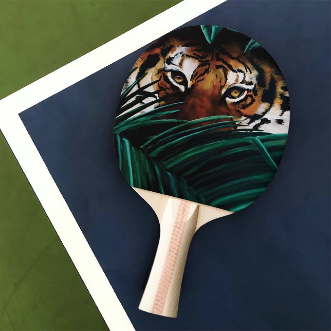 Raquete De Ping Pong Tiger Green Jungle Folaves (Criador carregado)