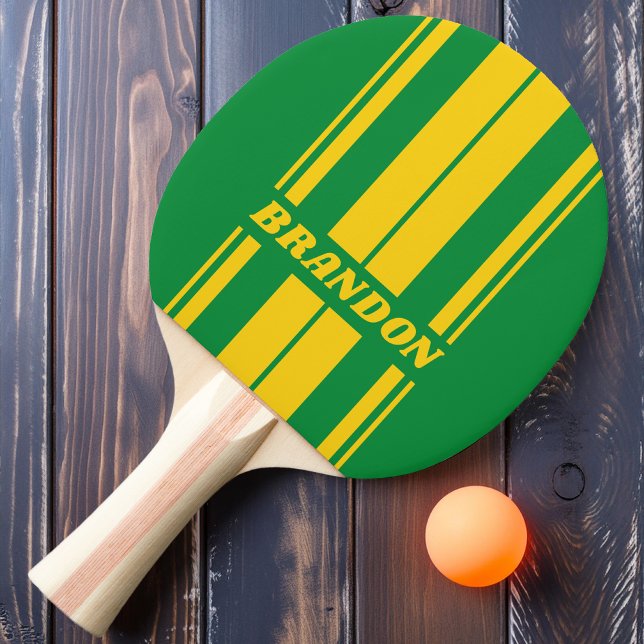 Raquete De Ping Pong Tiras de Conselho Duplo com Palma Tropical Retroat (Criador carregado)