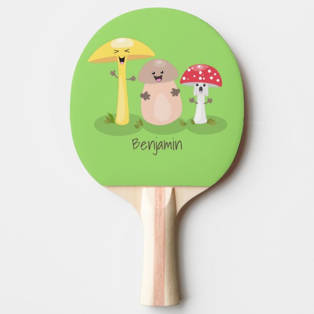 Raquete De Ping Pong Toadstool (fungo-guaii) (Frente)