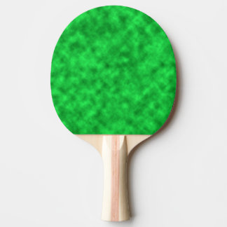 Raquete De Ping Pong Tons Brilhantes de Verde Criaram Nuvens Arte Abstr