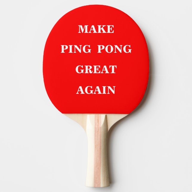 Raquete De Ping Pong Tornar Excelente Ping Pong Paddles novamente (Frente)