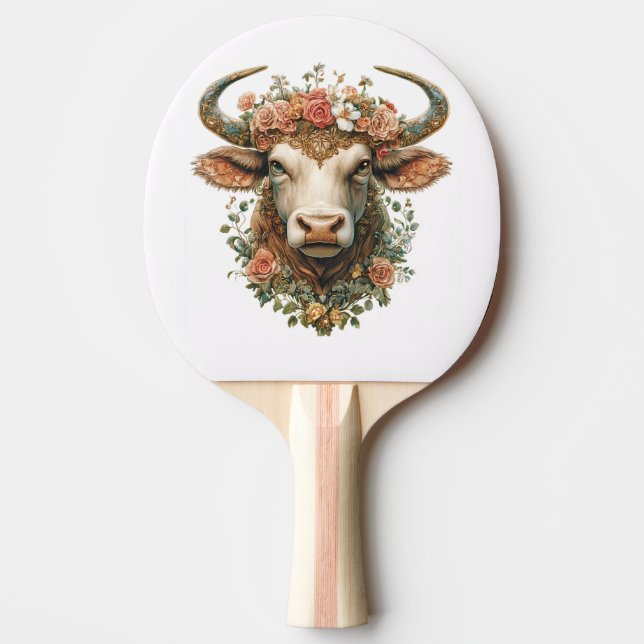 Raquete De Ping Pong Touro Ping Pong Paddle (Frente)