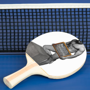 Raquete De Ping Pong Tradição de Ação de Graças da SlipperyJoe's homem