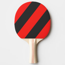 Raquete De Ping Pong Traseira Tradicional - Três faixas Negrito