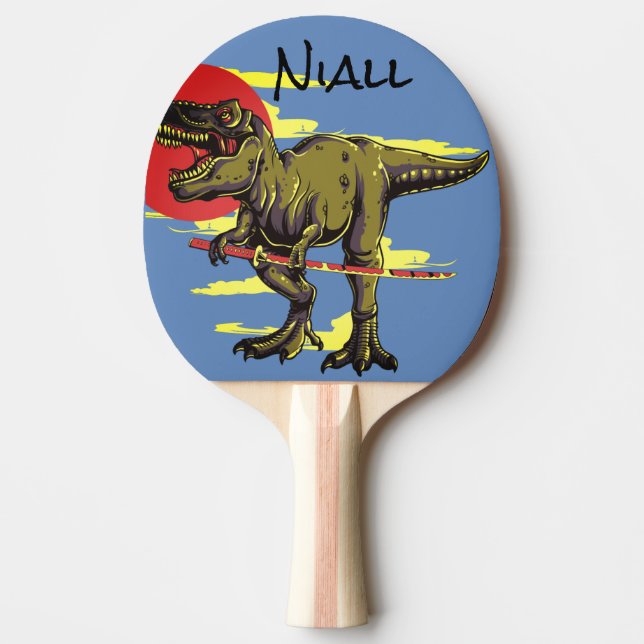 Raquete De Ping Pong Trendy Dinosaur (Frente)